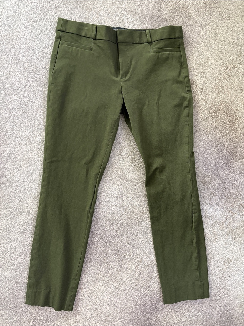 Banana Republic Olive Green Sloan Pants (6)